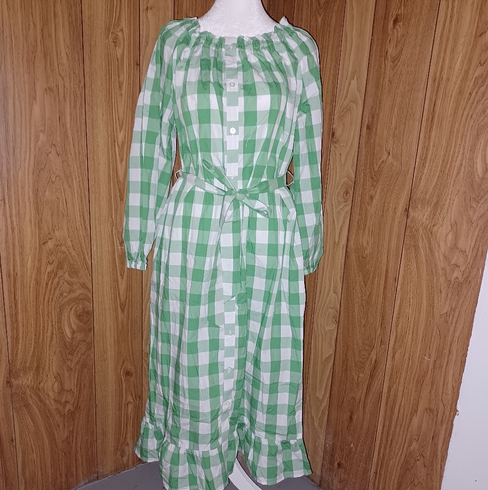 Plaid dress